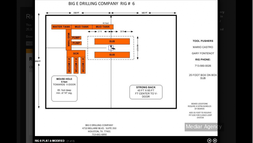 Big e drilling company (Mediar Agency)